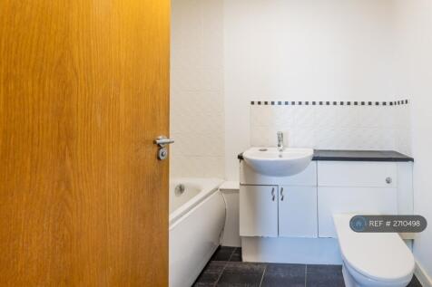 First Toilet With Bath Tub 