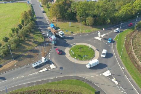 Entrance roundabout