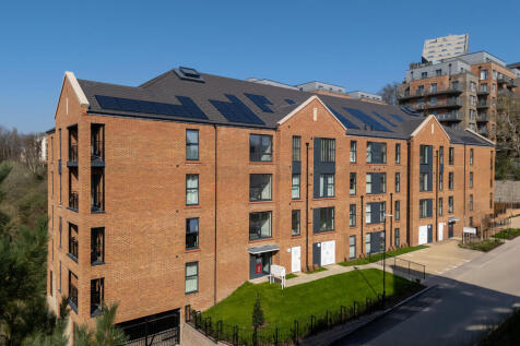 York House Apartment rear view surrounded by plenty of open green space