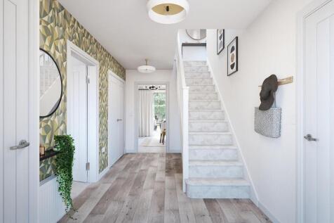 A welcoming &amp; spacious hallway