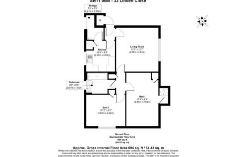 Flat 33 Linden Close, Calne, Wiltshire, SN11 0BB