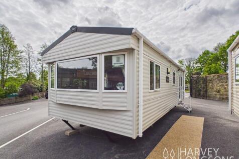 Exterior of the ABI Trieste Holiday Caravan at Bea