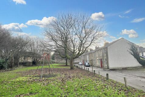 A view of the green over the road