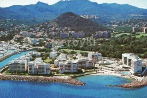 Aerial view of luxury residence in Mandelieu-la-Na
