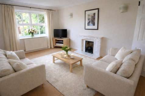 Living Room Virtually Staged