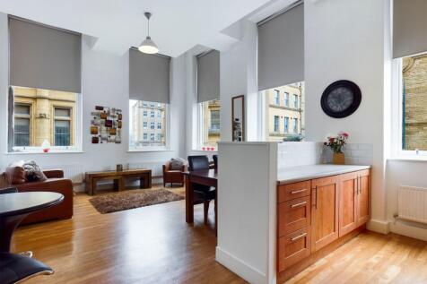 Lounge with open plan kitchen
