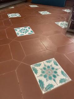 porcelain flooring