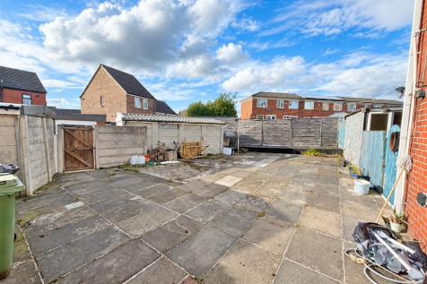 Rear garden