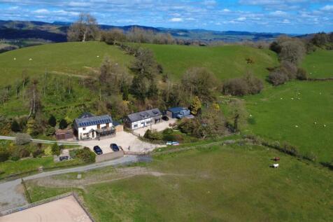 Drone Photograph of Ysgubor Hen
