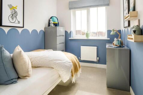 A third bedroom could also be used as a home office or nursery