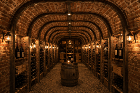 AI generated wine vault
