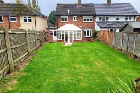 Rear of property