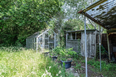 Greenhouse and sheds