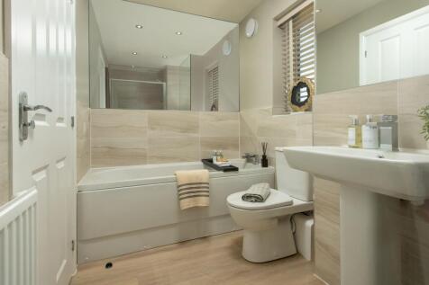 Inside view of Marlowe main bathroom