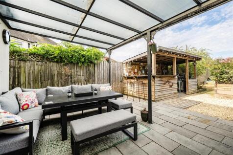 Rear patio