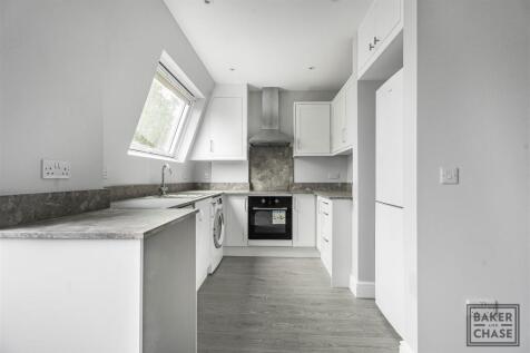 Open plan lounge and kitchen