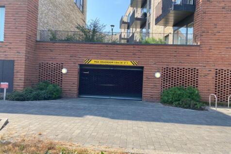 Undercroft parking vehicle entrance