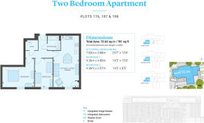 Plots 176, 187 and 198 - Floorplan - Rivermead Gardens