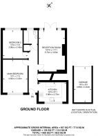 Floorplan area for info only, not for £/sq. ft valuation