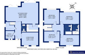 Proposed Plans, Chiltern View, Moreton, OX9 2HW co