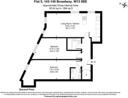 flat 5 143-145 Broadway W13 9BE-A4 Floorplan.jpg