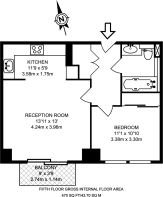 Floorplan area for info only, not for £/sq. ft valuation