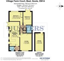 1 Village Farm Court, Beal, Goole, DN14 0UX - Floo