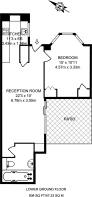 Floorplan area for info only, not for £/sq. ft valuation