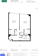 Floorplan area for info only, not for £/sq. ft valuation