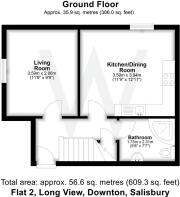 Flat 2, Long View, Downton, Salisbury - Ground Flo