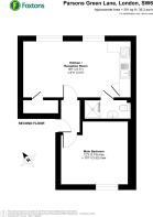 Floorplan area for info only, not for £/sq. ft valuation