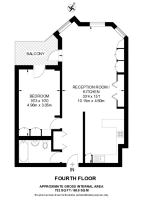 Floorplan area for info only, not for £/sq. ft valuation