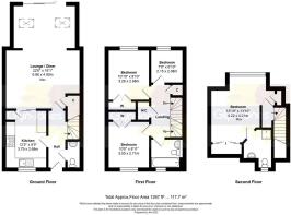 Floorplan - 4 Langmeads Close East Preston BN16 3F