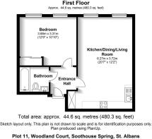 Flat 14, Woodland Court, Soothouse Spring, St. Alb