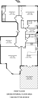 Floorplan area for info only, not for £/sq. ft valuation