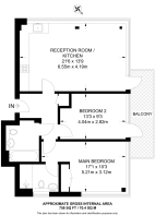 Floorplan area for info only, not for £/sq. ft valuation