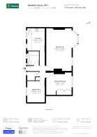 Floorplan area for info only, not for £/sq. ft valuation