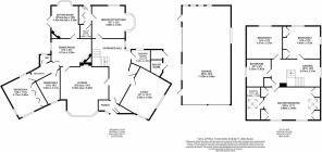 House and Garage Floor Plan