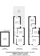 Floorplan area for info only, not for £/sq. ft valuation