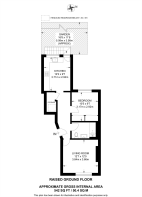 Floorplan area for info only, not for £/sq. ft valuation