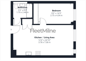 1 Bed Floorplan