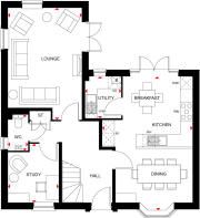 Ground floor of the 4 bed Avondale