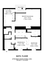 Floorplan area for info only, not for Â£/sq. ft valuation