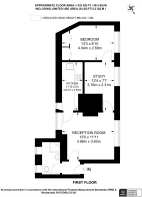 Floorplan area for info only, not for £/sq. ft valuation