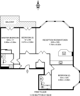 Floorplan area for info only, not for £/sq. ft valuation