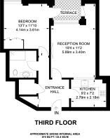 Floorplan area for info only, not for Â£/sq. ft valuation