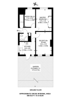 Floorplan area for info only, not for £/sq. ft valuation