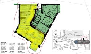 Floor Plan (Yellow Highlighted)
