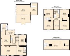 Floor plan - St. Marys Street, Feltwell, (measurem