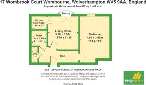 17 Wombrook Court Wombourne, Wolverhampton WV5 9AA